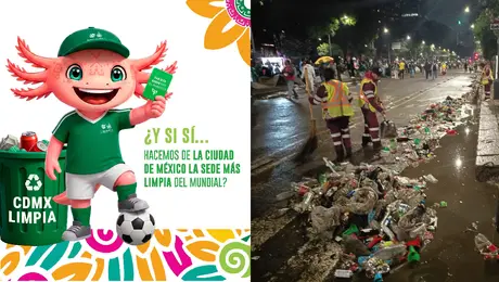 México vs Inglaterra: repartirán bolsas para basura en Reforma y el Zócalo durante el partido y los festejos