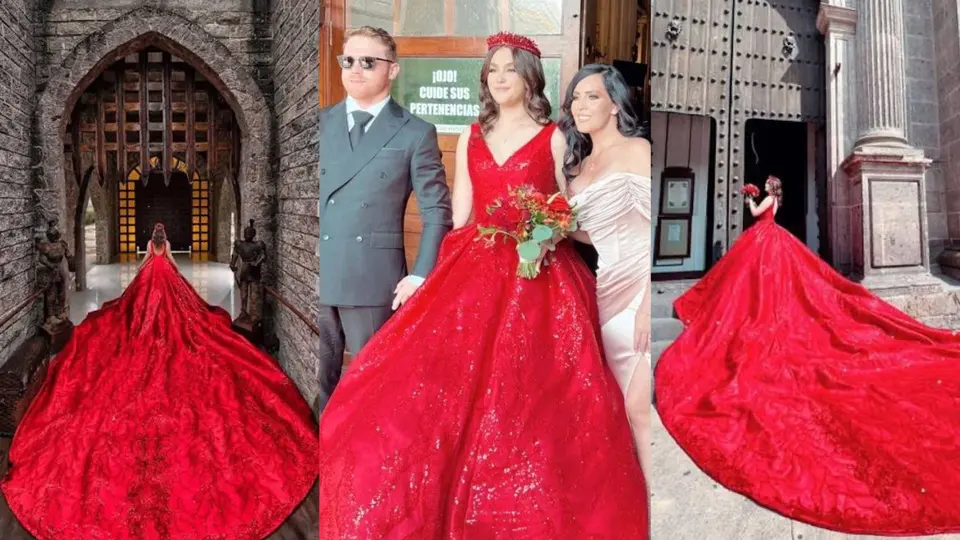 Los XV años de Emily se convirtieron en uno de los eventos familiares más mediáticos de la familia Álvarez en 2022. / Redes.