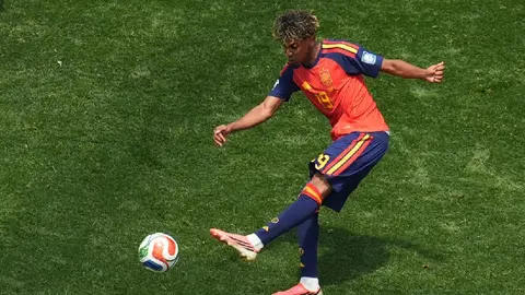 Lamine Yamal con la Selección de España | AP