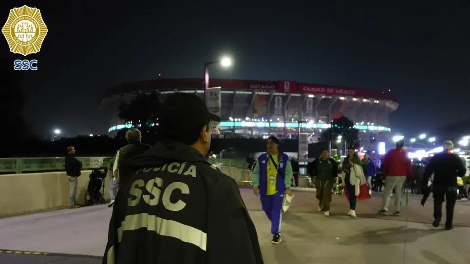 Estadio Ciudad de México contará con 7 mil 500 elementos. / X: @SSC_CDMX