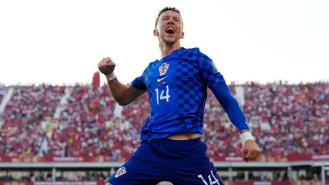 Ivan Perišić con Croacia | AP