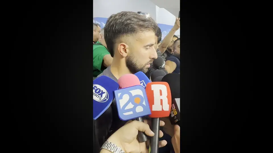Llegada de Diego Rossi a Monterrey