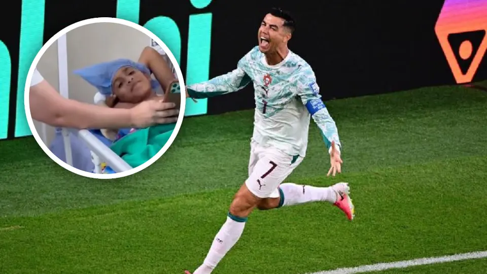 Cristiano Ronaldo cumple el sueño de un niño venezolano afectado por el terremoto