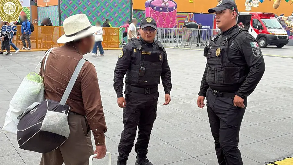 FanFest del Zócalo contará con más de 3 mil policías. / X: @SSC_CDMX
