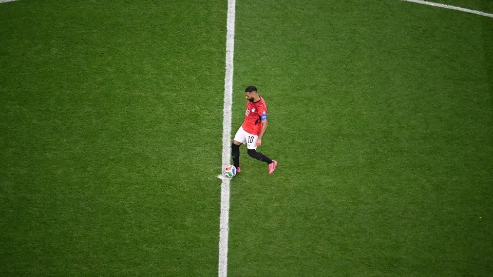 Mohamed Salah en el duelo ante Australia | AP