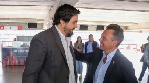 Amaury Vergara en evento de. laFundación Jorge Vergara | x:@PabloLemusN
