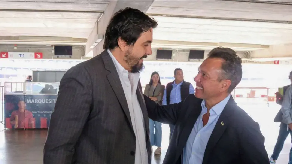 Amaury Vergara en evento de. laFundación Jorge Vergara | x:@PabloLemusN