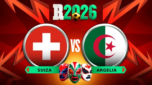 Suiza vs Argelia EN VIVO Mundial 2026 Dieciseisavos