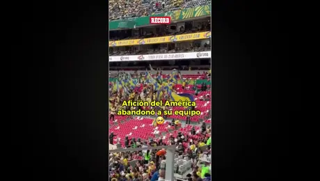 Muy Poca Afición Acudió Al Estadio Y Quedaron Varias Butacas Vacías En La Zona De La Porra