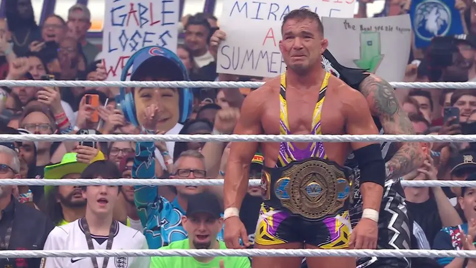Chad Gable, nuevo campeón intercontinental | Captura de pantalla