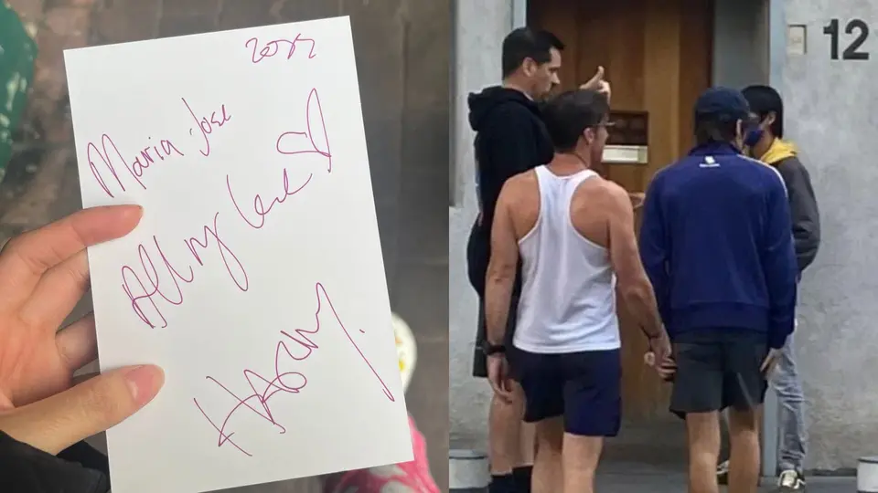 Harry firma autógrafos a sus fans en sus visitas por CDMX / Especial
