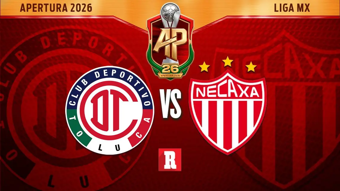 Toluca vs Necaxa EN VIVO Liga MX Jornada 3 Apertura 2026 |¡Los Rayos se quedan con 9!