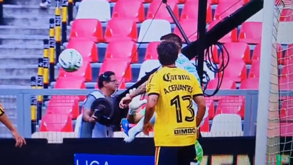 Polémica en el América vs Santos | CAPTURA DE PANTALLA