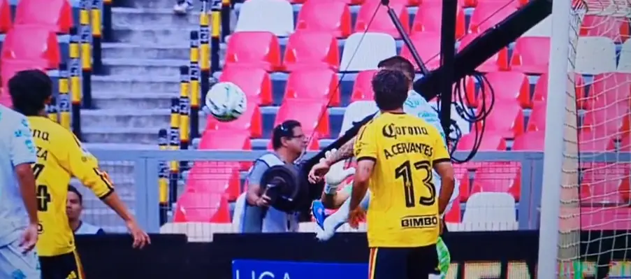 Polémica en el América vs Santos | CAPTURA DE PANTALLA