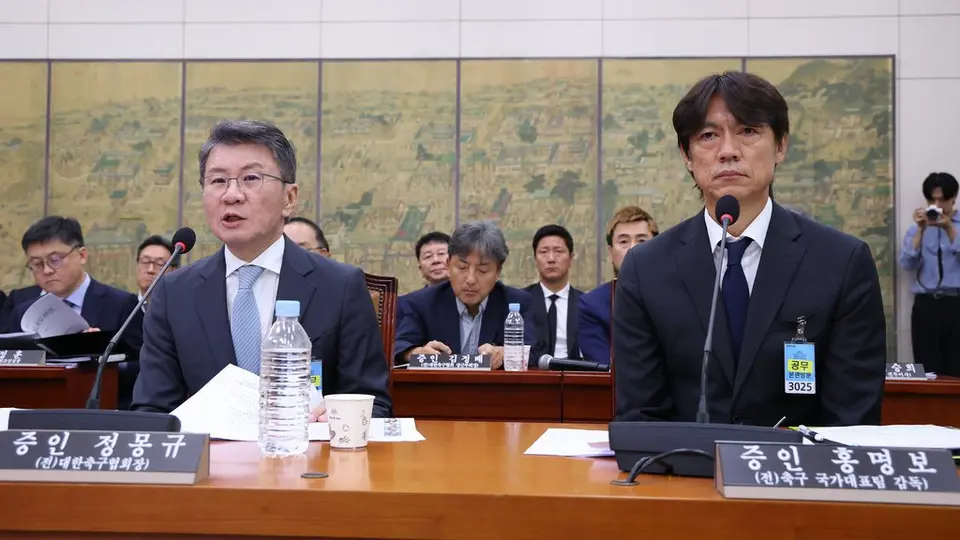 Hong Myung‑bo, extécnico de Corea del Sur, en audiencia con el Parlamento | AP