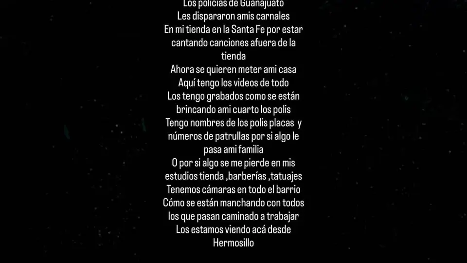Santa Fe Klan denunció en redes sociales un presunto ataque contra integrantes de su familia. /I:@santa_fe_klan_473