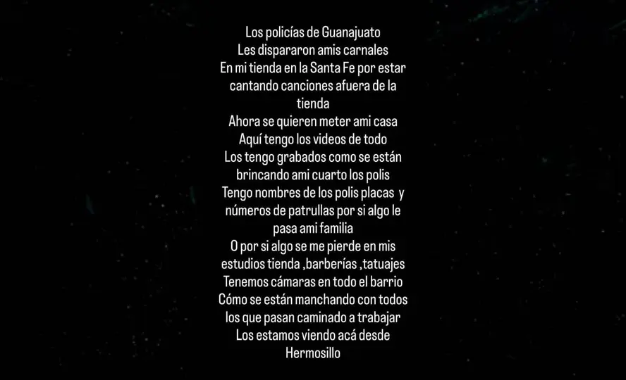 Santa Fe Klan denunció en redes sociales un presunto ataque contra integrantes de su familia. /I:@santa_fe_klan_473