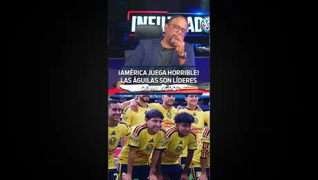 "América juega horrible": Las Águilas son líderes del AP26