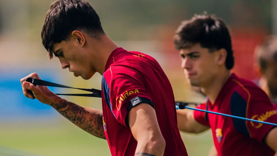 Barcelona en entrenamiento | IG Barcelona