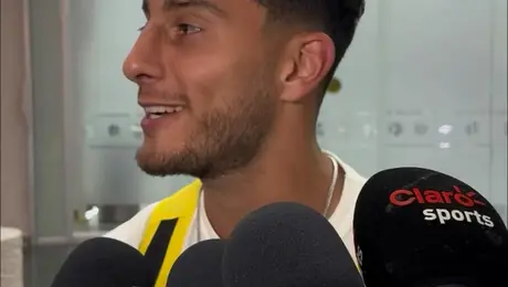 América fue como una familia para Cáceres