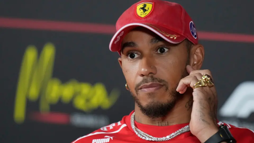Lewis Hamilton con Ferrari en el Gran Premio de Monza 2026 | AP