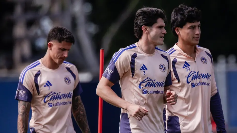 Brian Rodríguez, Israel Reyes y Ramon Juárez en América | x:@ClubAmerica