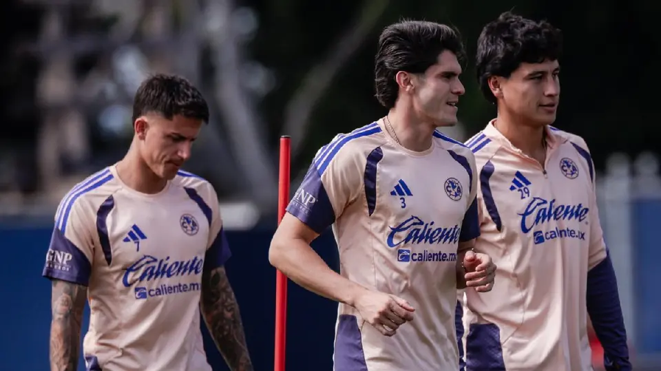 Brian Rodríguez, Israel Reyes y Ramon Juárez en América | x:@ClubAmerica