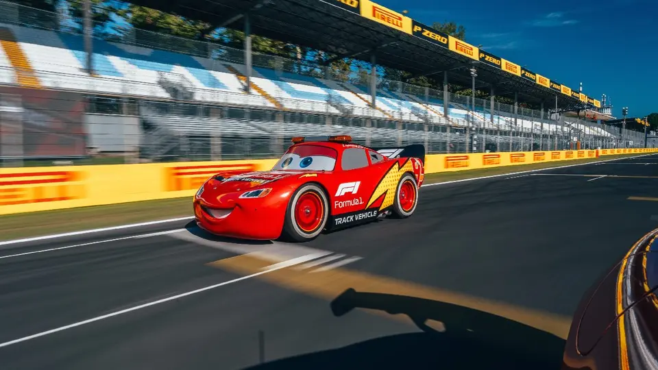 Rayo McQueen en Fórmula 1 | x:@F1