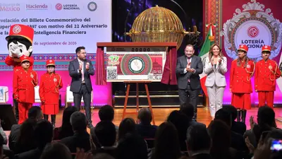 Lotería Nacional lanza billete por 22 años de la UIF: fecha del sorteo y premio de 17 millones de pesos