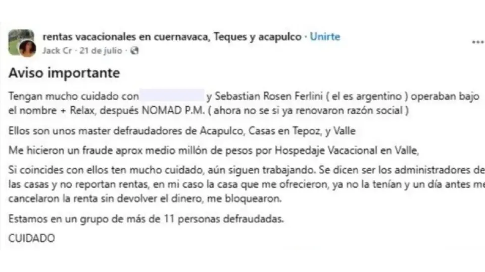 Diego Sebastián “N” es señalado como principal sospechoso del multihomicidio ocurrido en Atizapán / Redes Sociales