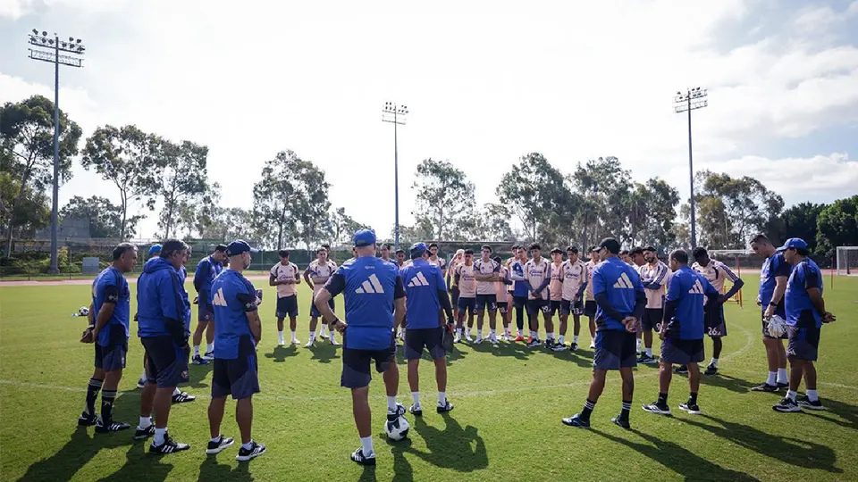 América en sesión de entrenamiento | x:@ClubAmerica