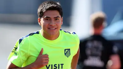 ¿Será titular? Obed Vargas cambia de dorsal con Atlético de Madrid