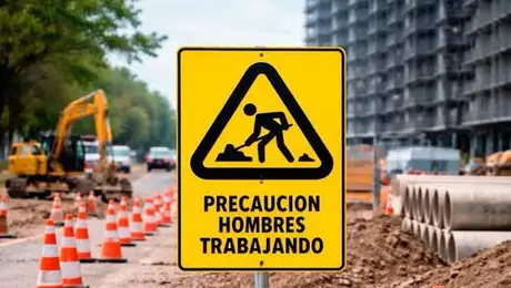 Las placas y señalamientos mexicanos contra accidentes laborales