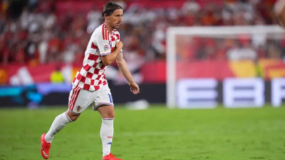 Luka Modric durante el Croacia vs Inglaterra | AP