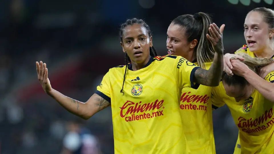 Geyse tras anotar con America en Liga MX Femenil | IMAGO7