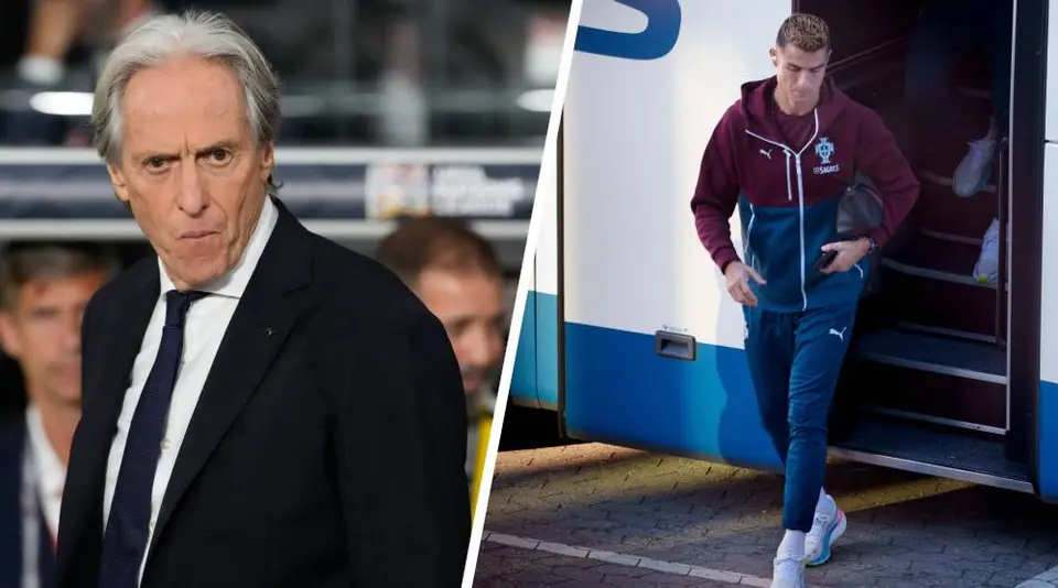 Jorge Jesus en fuerte polémica con Cristiano Ronaldo | AP