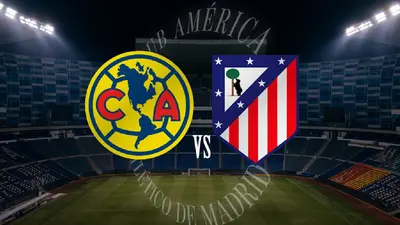 Club América anuncia partido ante el Atlético de Madrid en Puebla