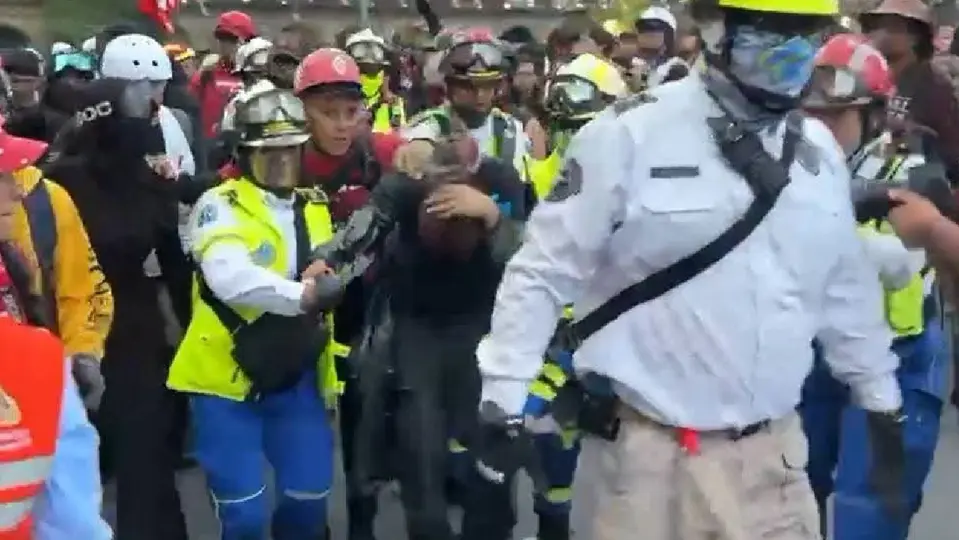 El joven herido fue trasladado a un hospital para su atención inmediata / Especial