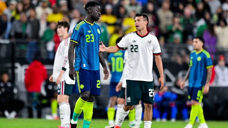 Hirving Lozano en amistosos vs Colombia con México | IMAGO7