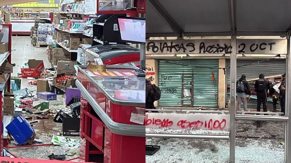 También varios negocios fueron afectados en el Centro de la CDMX / Especial