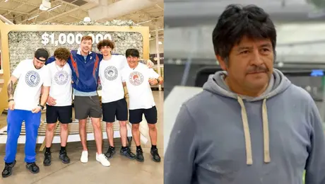 Mexicano Juan García gana reto de MrBeast tras pasar 202 días encerrado en un supermercado