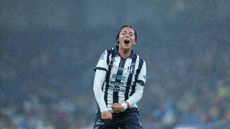 Rayadas de Monterrey tras anotarle al América | IMAGO7