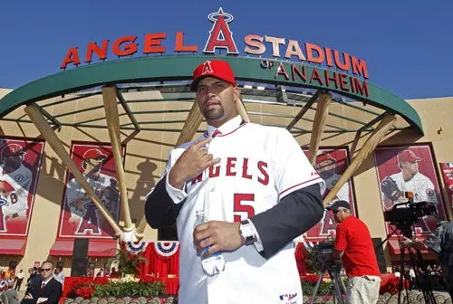 Pujols se presenta con Angelinos