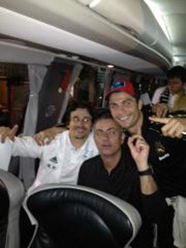 CR7 disfruta el campeonato del Real Madrid | IMAGEN DE INTERNET