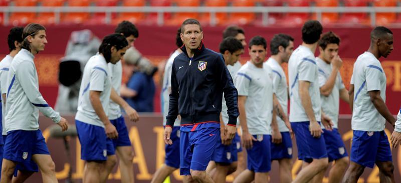 El equipo tras charla técnica | EFE