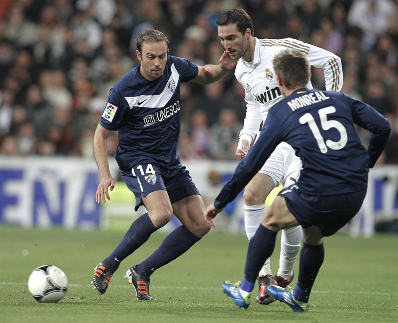 Los merengues no se encontraban en el partido. FOTO: EFE