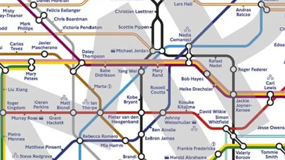 Estaciones del metro en Londres tendrán nombres de deportistas