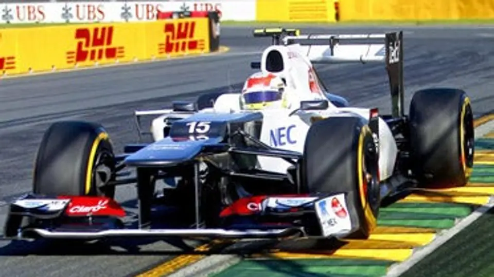 Checo termina octavo en el GP de Australia