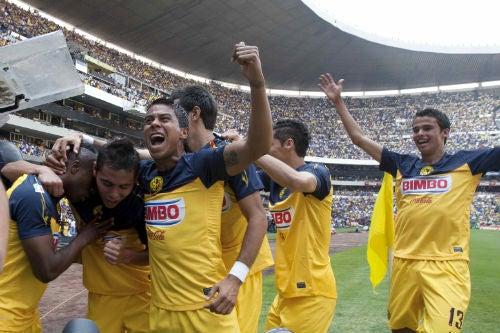 América abrió el marcador al minuto 8. FOTO: MEXSPORT