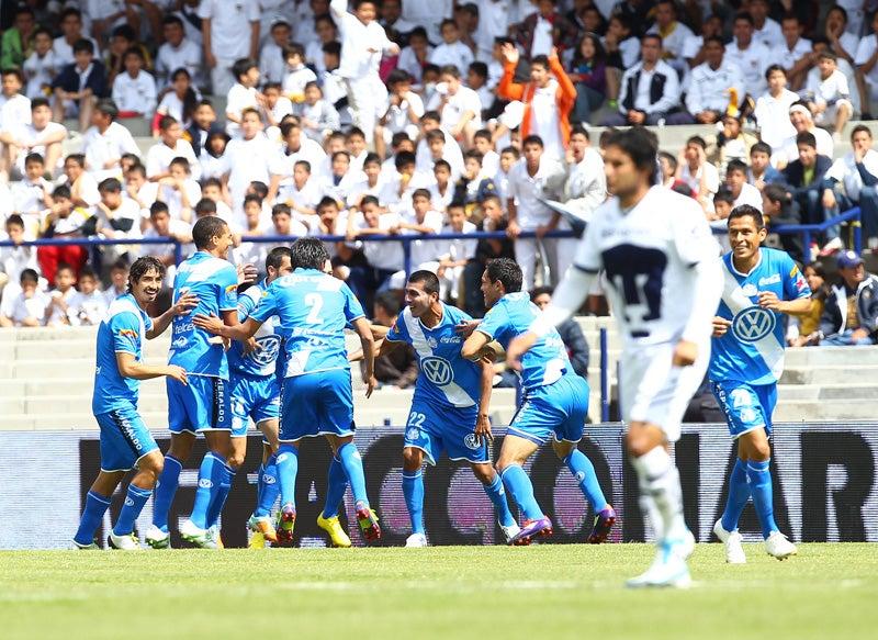 El Puebla se mostró superior en la cancha de los Universitarios. FOTO: BERNARDO MALDONADO